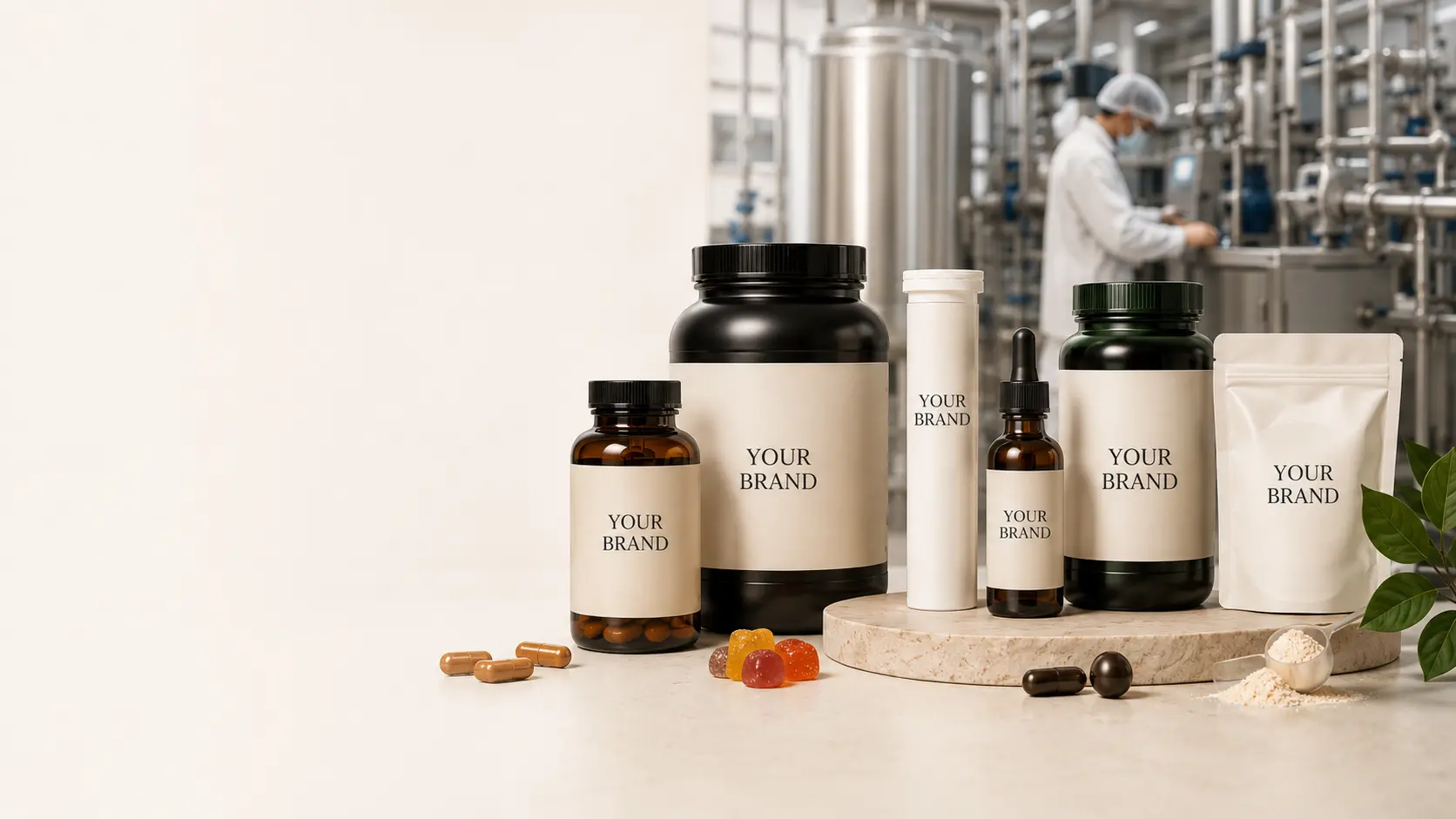 NutraMarck private label and nutraceutical manufacturing